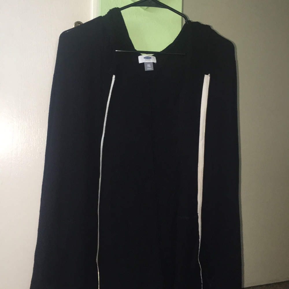 Zippered hoodie